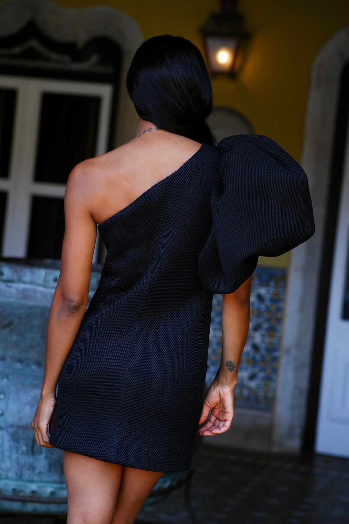 SHORT BLACK DRESS