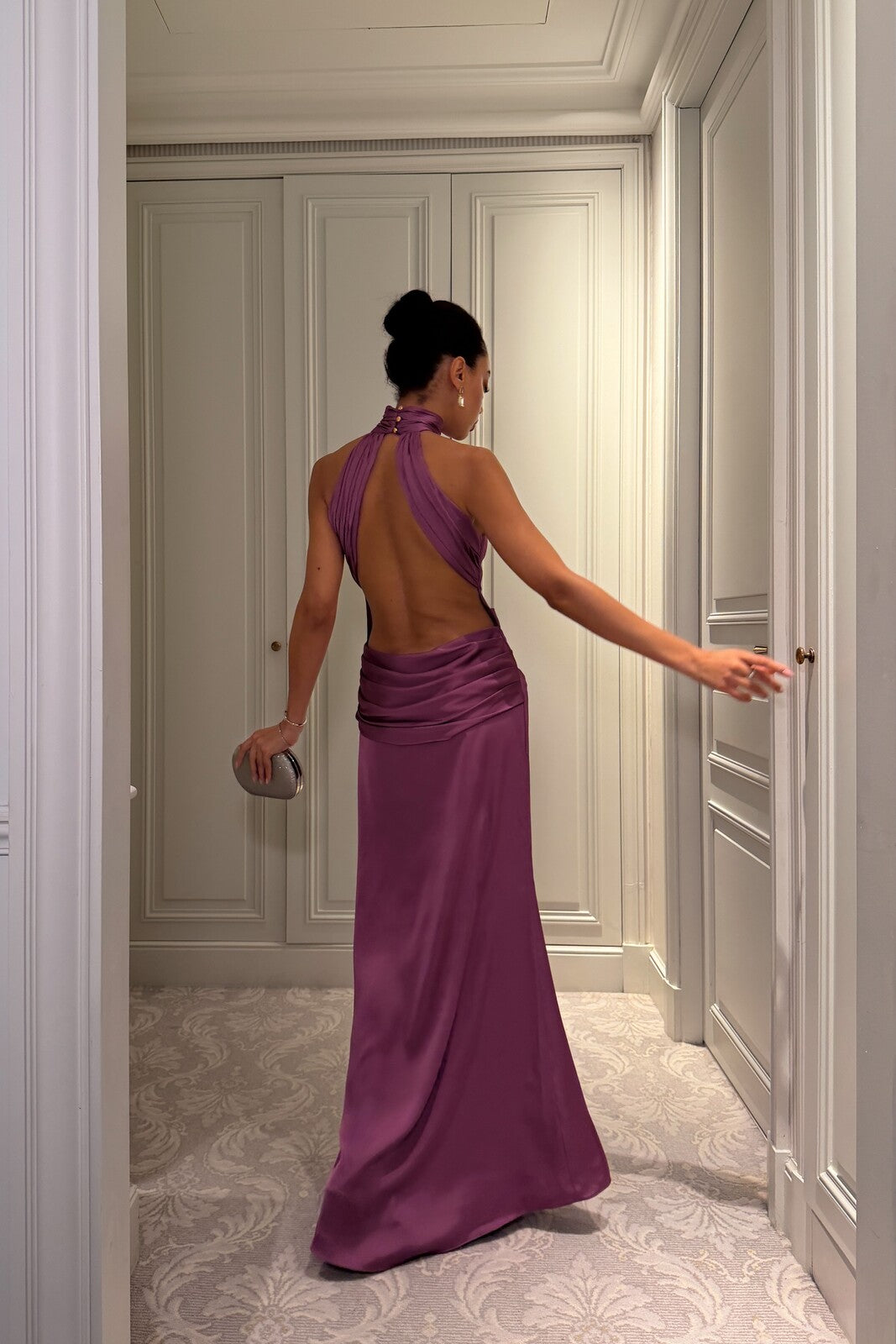 AURORA VIOLET DRESS