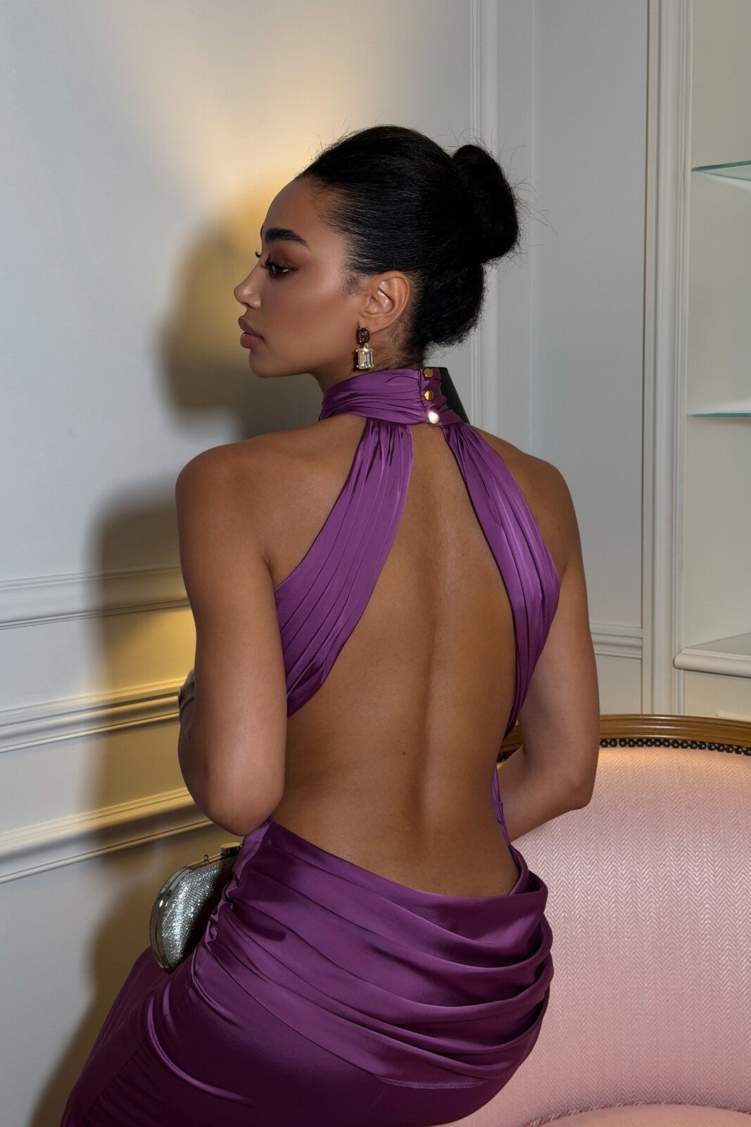 AURORA VIOLET DRESS
