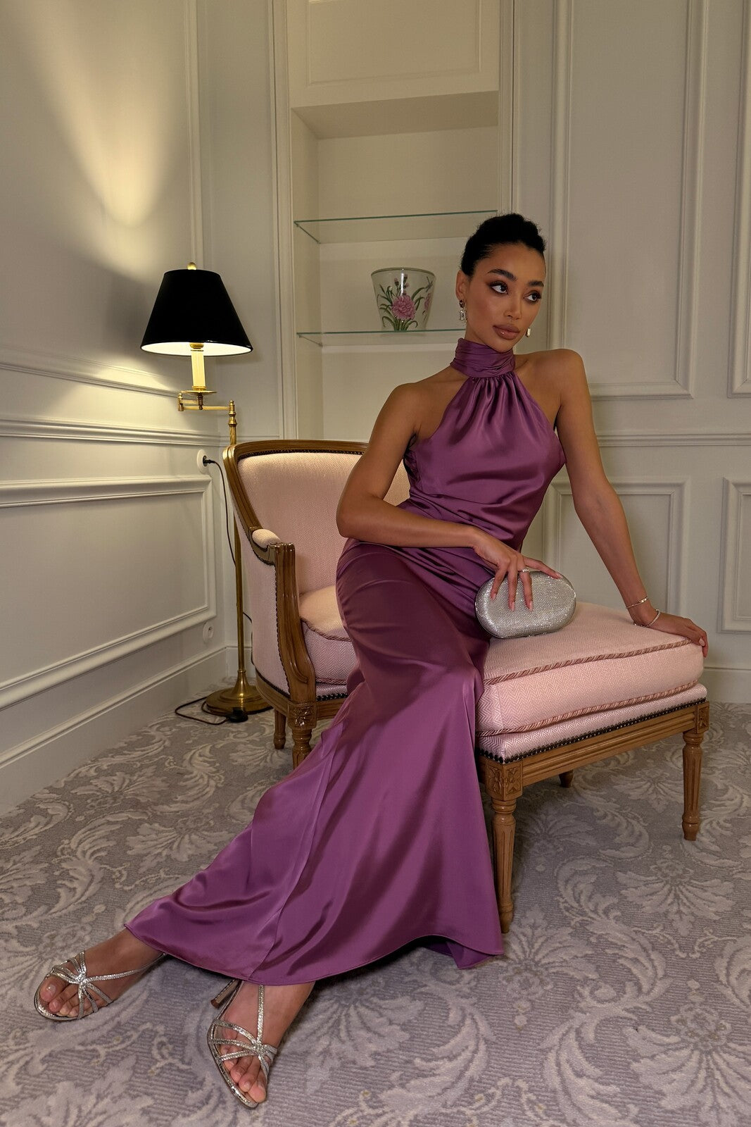 AURORA VIOLET DRESS