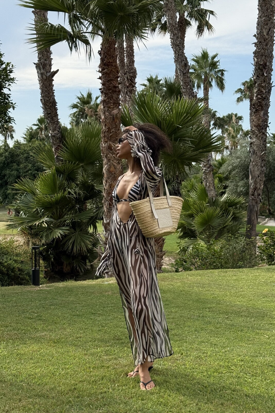 ZEBRA PRINT SHIRT DRESS - KAO ZEBRA PRINT SHIRT DRESS - KAO
