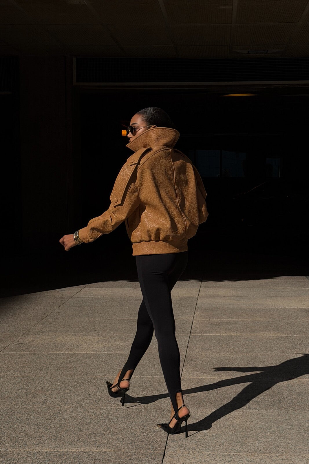 CASACO BIKER PORCINI