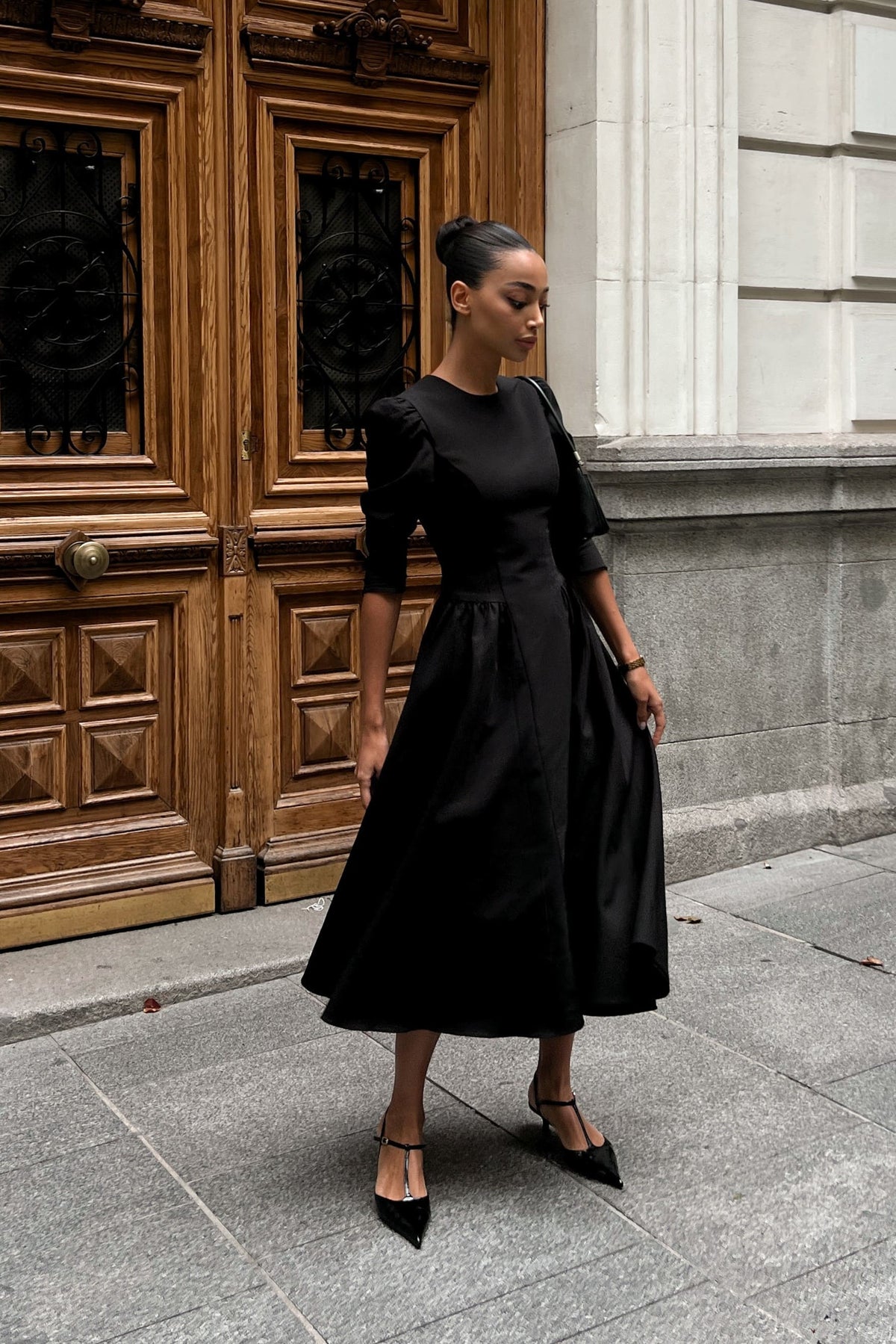 ROBE MIDI NOIRE
