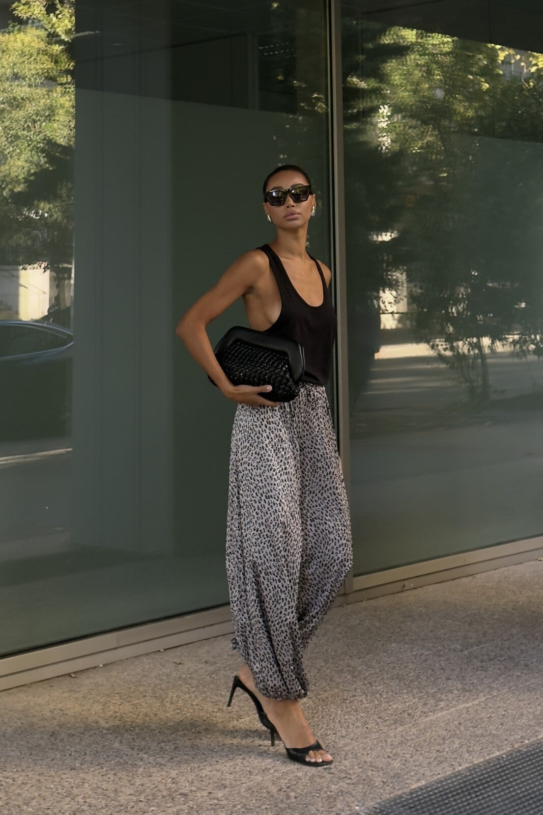 CALÇA PANTALONE PRATA