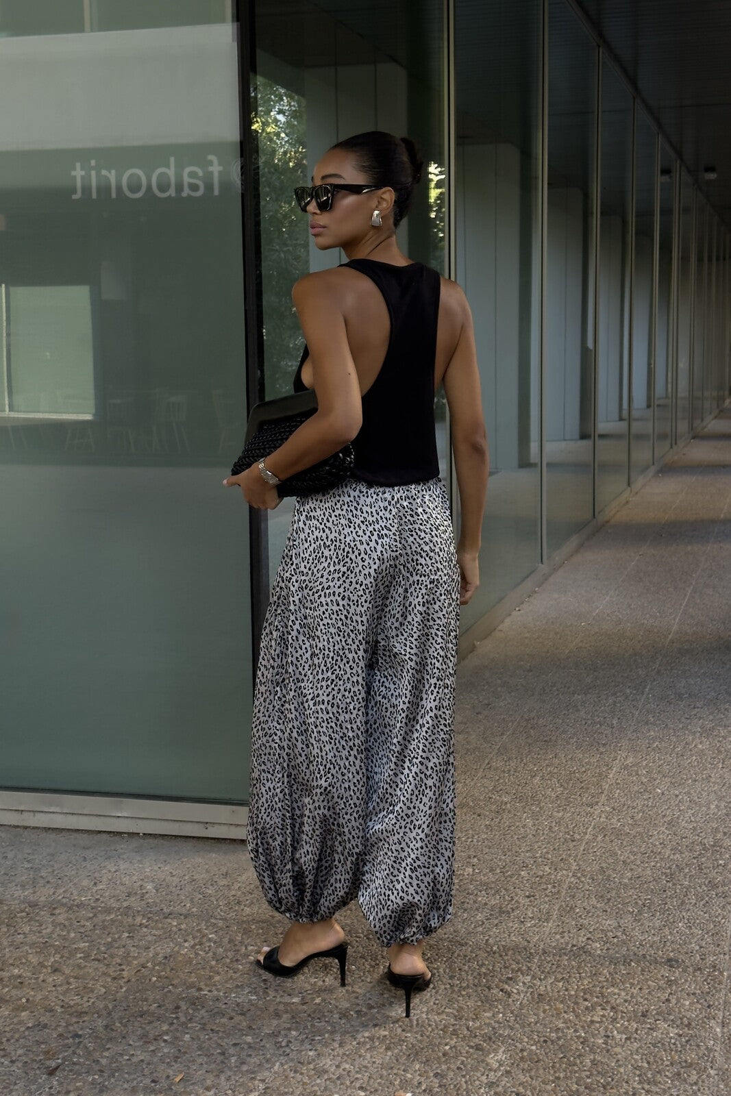 CALÇA PANTALONE PRATA