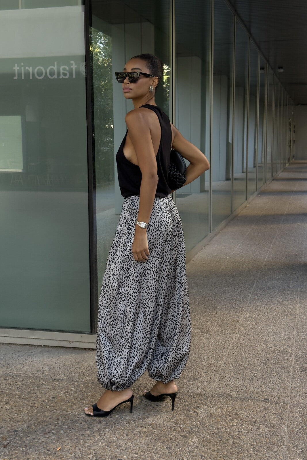 CALÇA PANTALONE PRATA