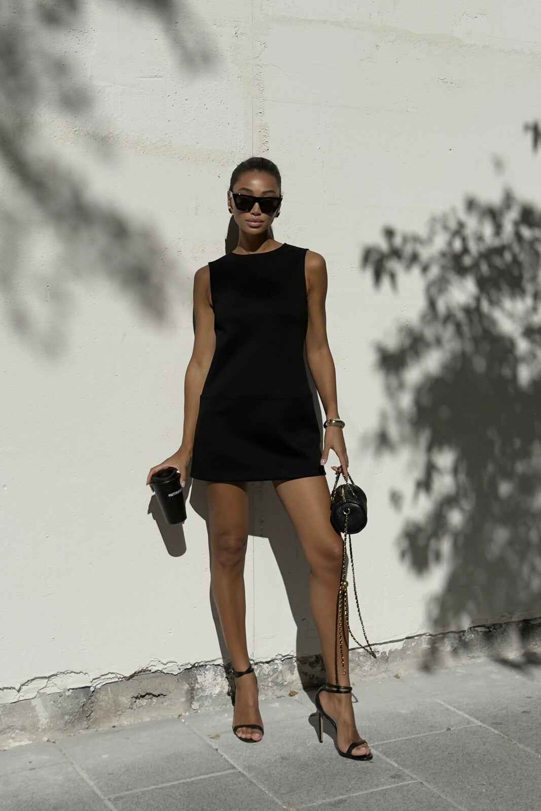 BLACK MINI DRESS