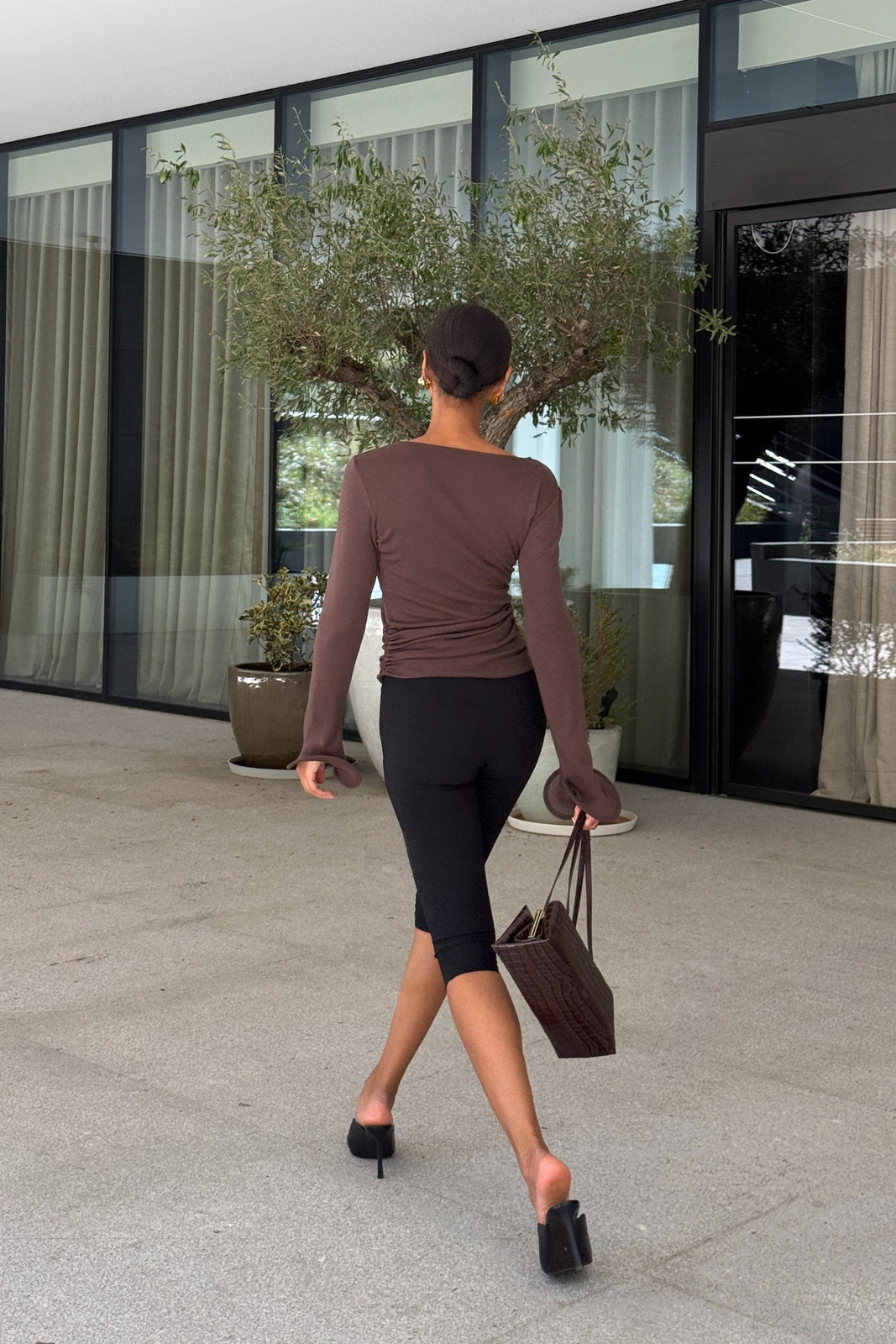 LEGGINGS CAPRI PRETAS