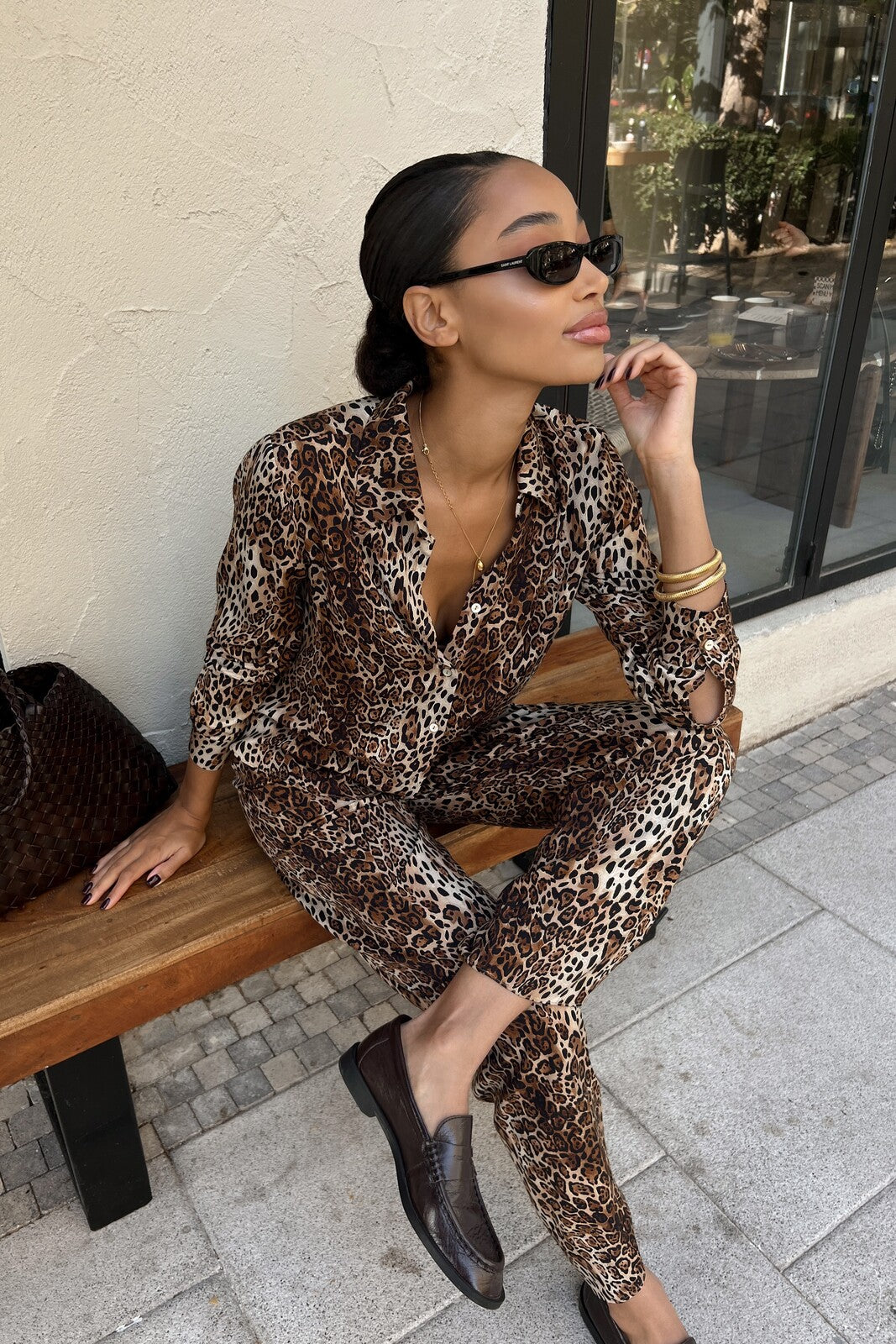 CALÇA LEOPARDO