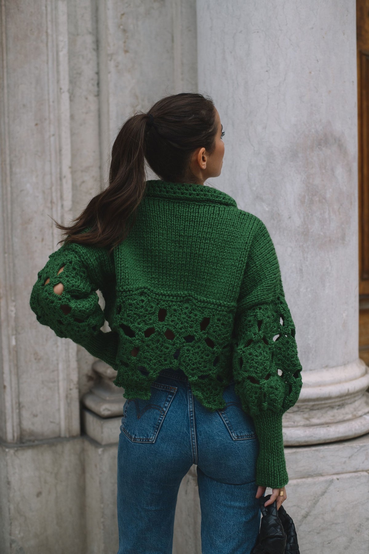 CAMISOLA DE MALHA VERDE
