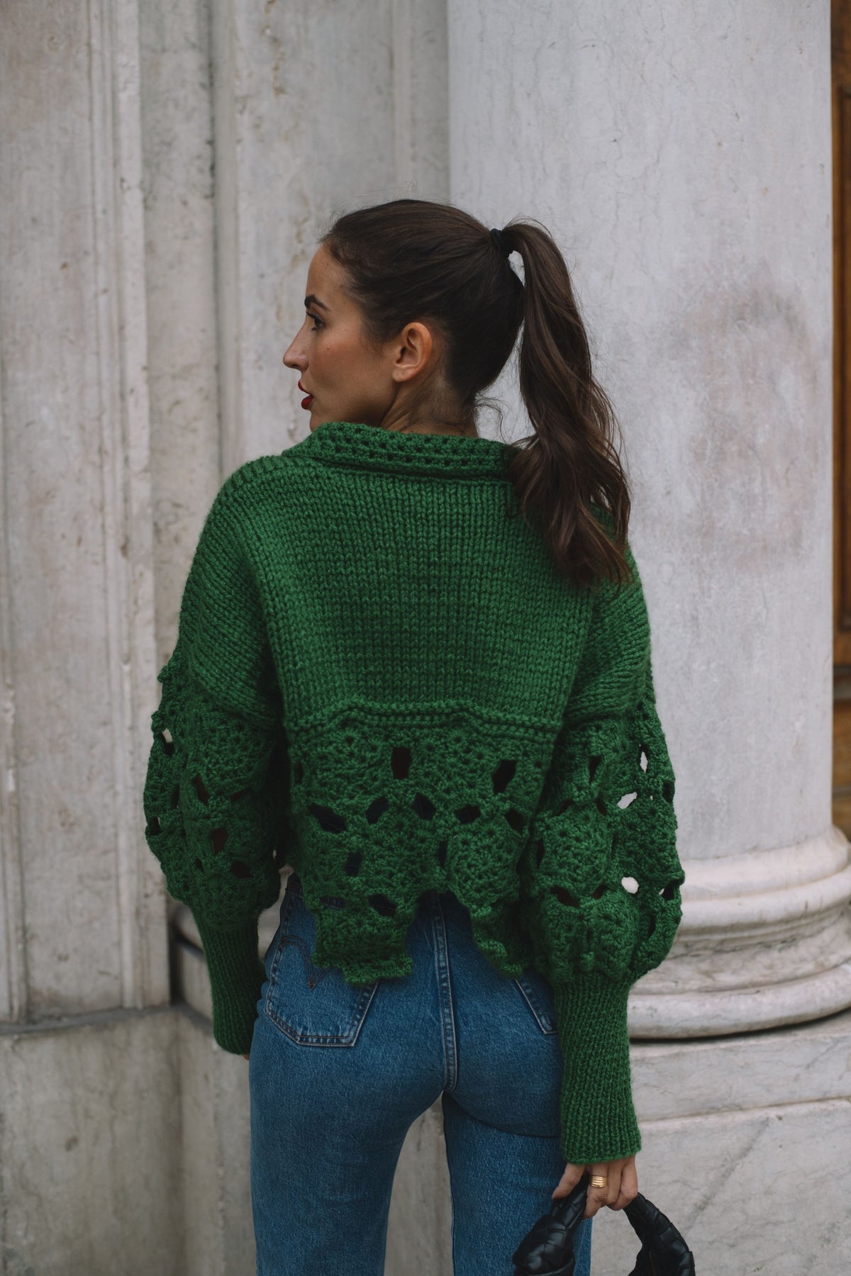 CAMISOLA DE MALHA VERDE