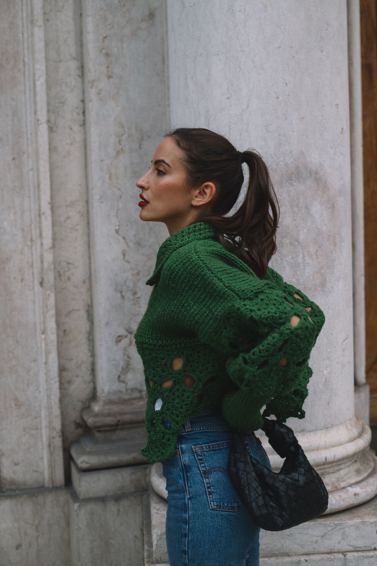 CAMISOLA DE MALHA VERDE