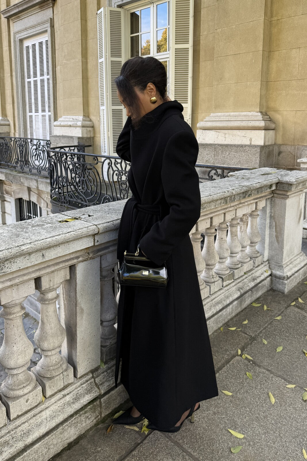 SOPRABITO NERO IN LANA