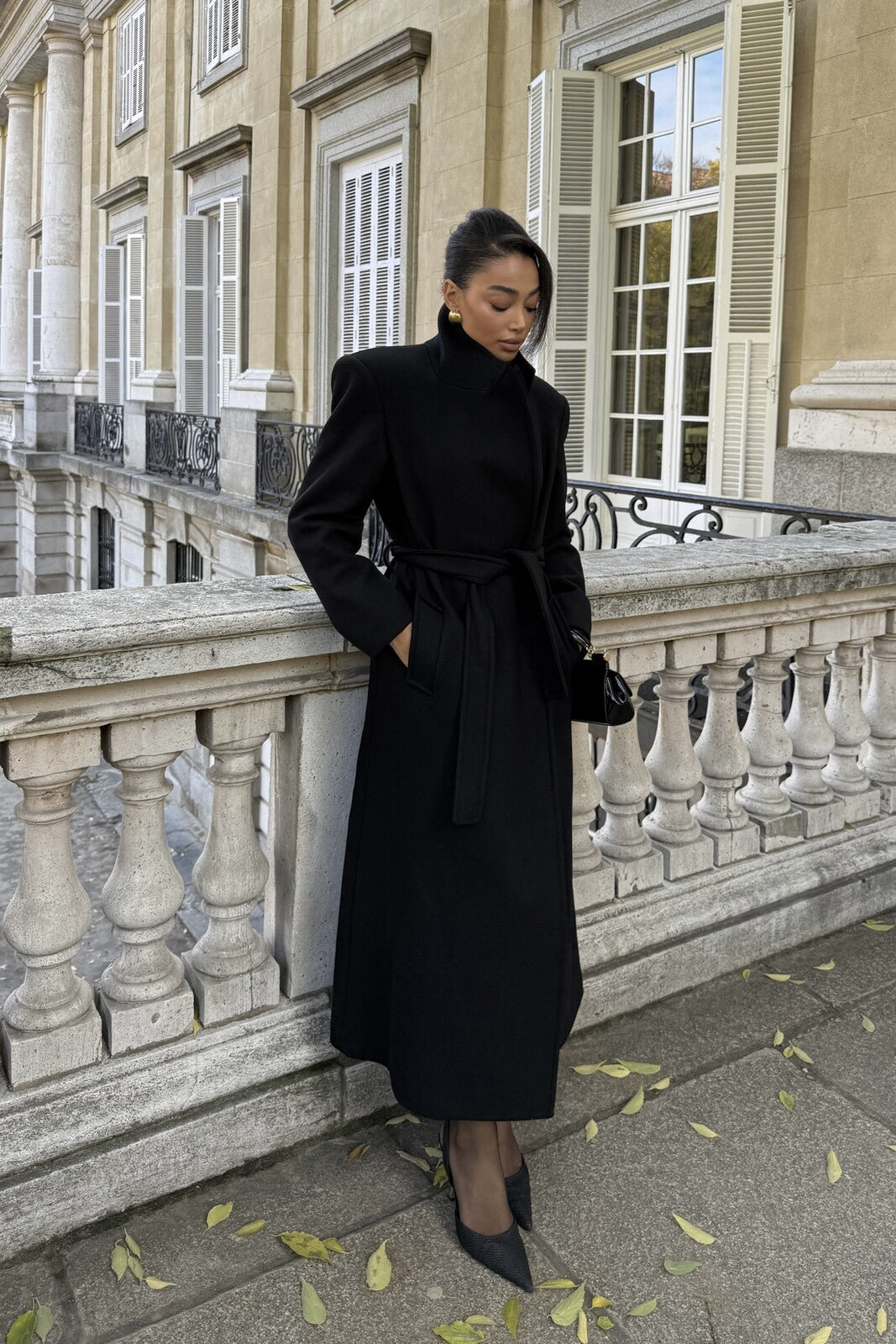 SOPRABITO NERO IN LANA