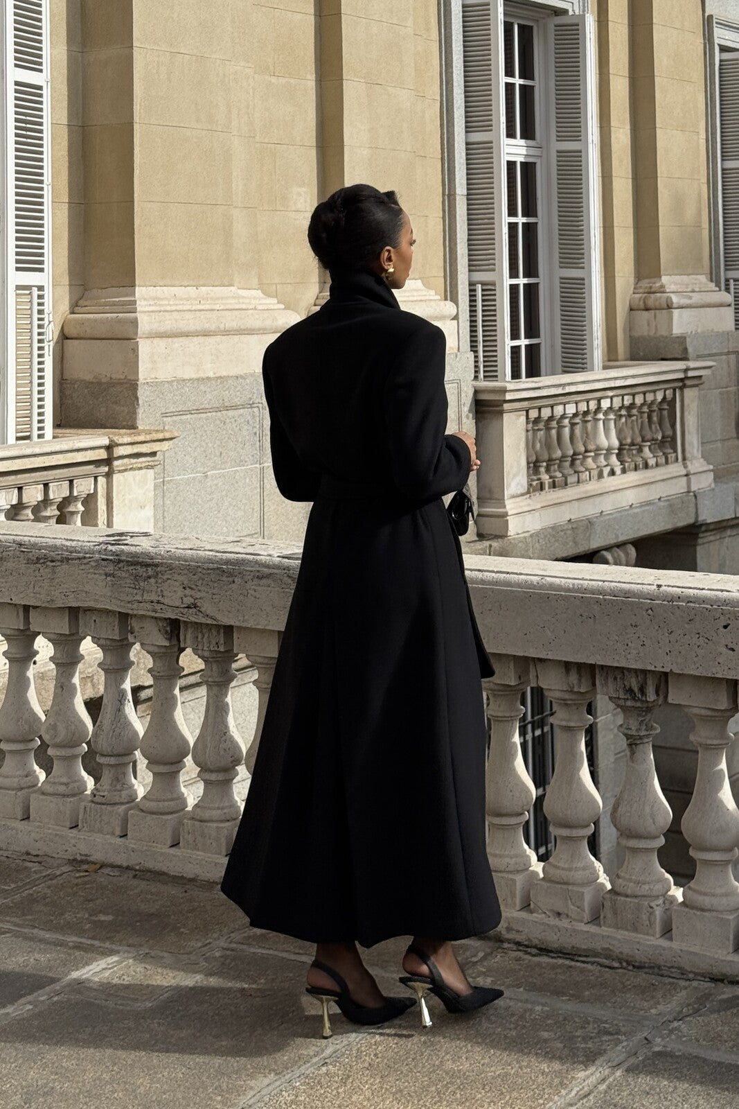 SOPRABITO NERO IN LANA