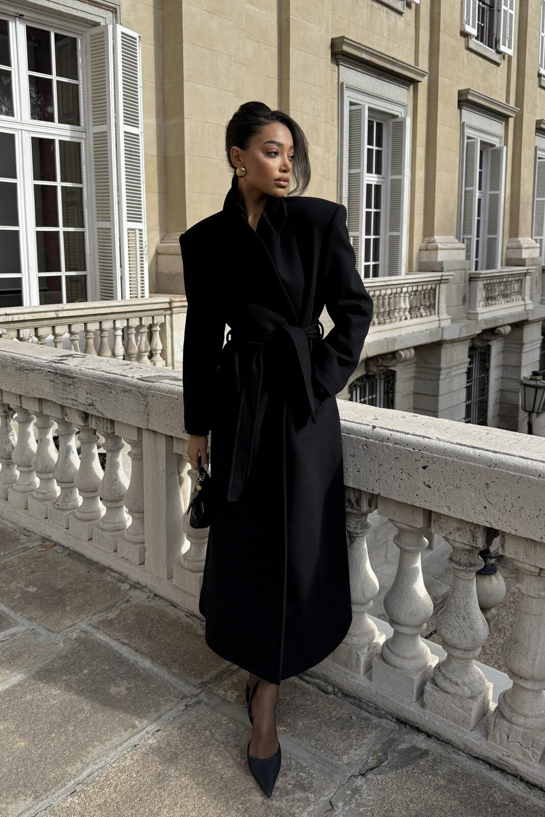 SOPRABITO NERO IN LANA