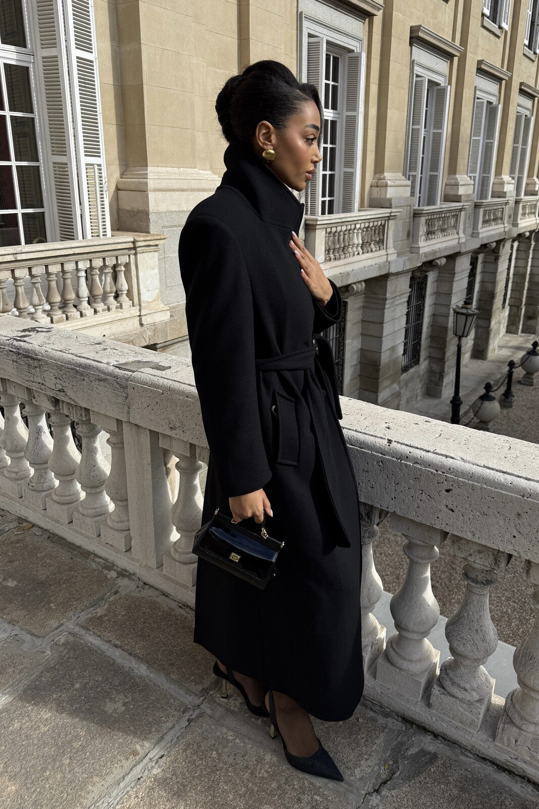 SOPRABITO NERO IN LANA