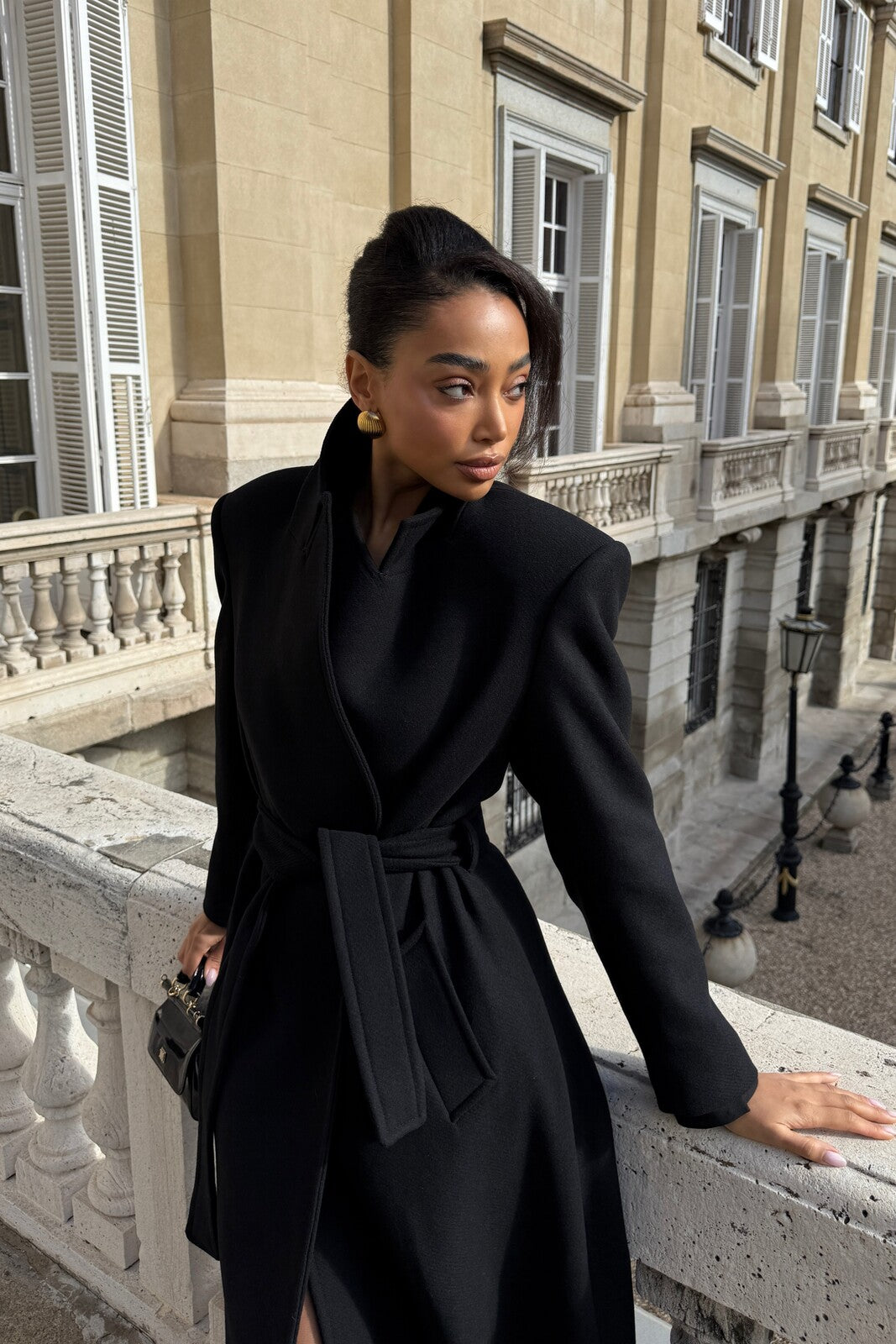 SOPRABITO NERO IN LANA