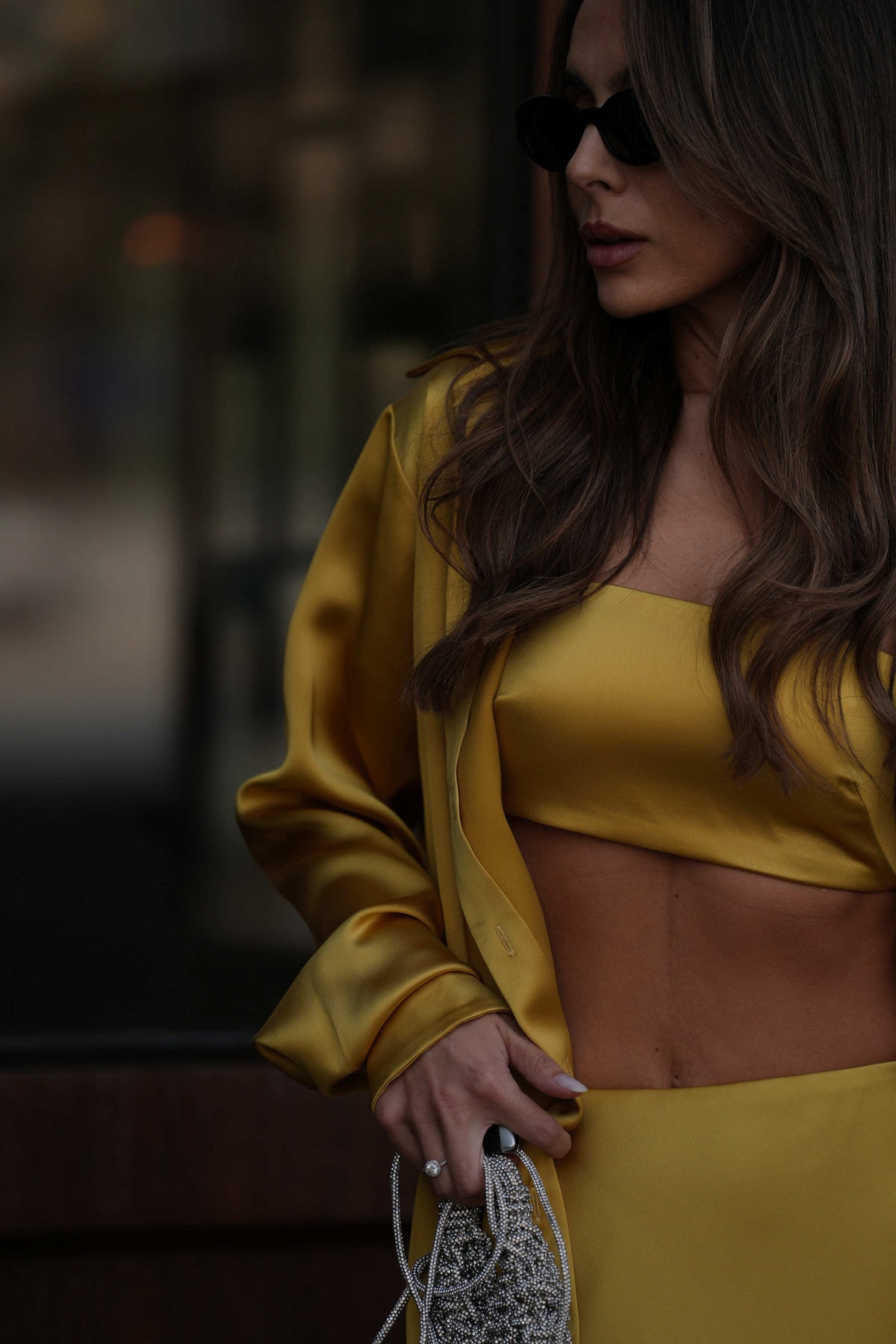 GOLDEN CROP TOP