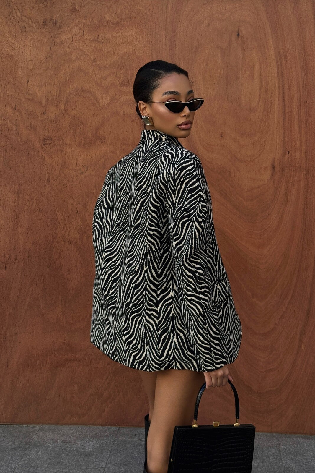 BLAZER ESTAMPADO CEBRA