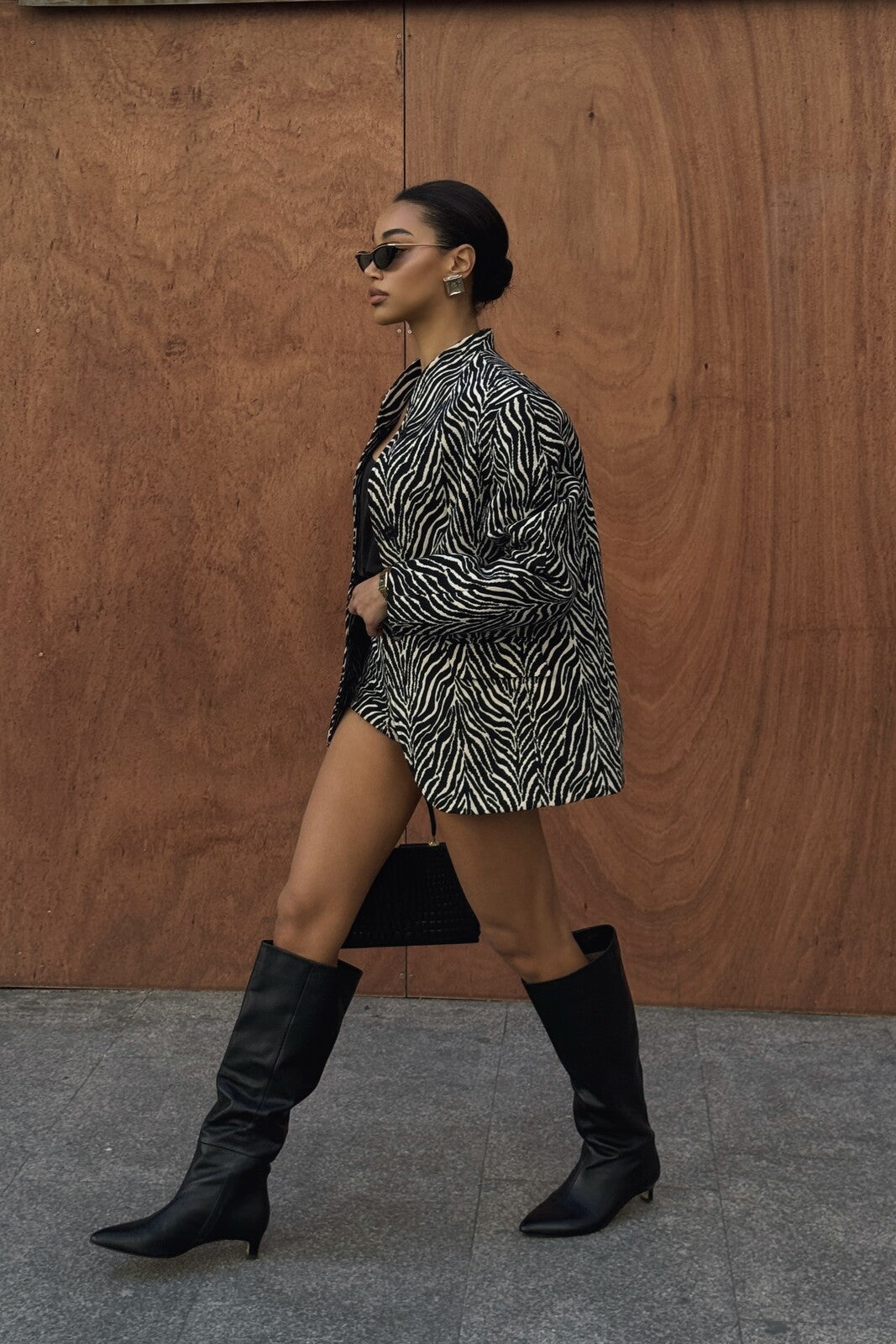 BLAZER ESTAMPADO CEBRA