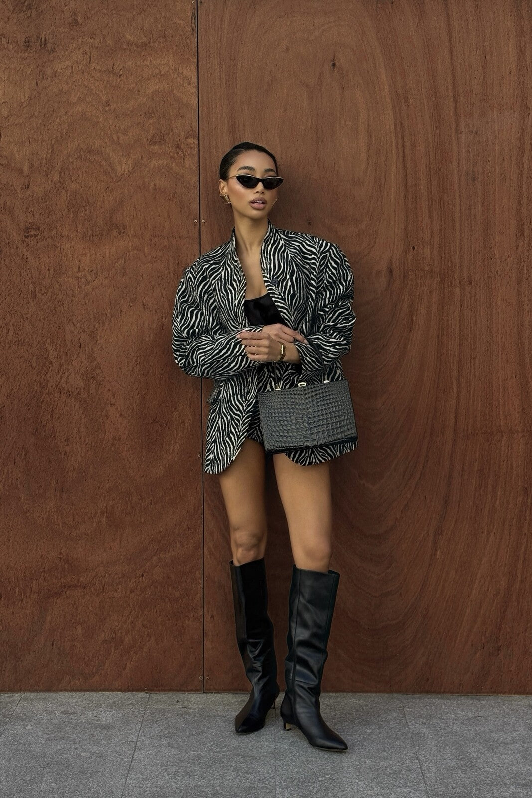 BLAZER ESTAMPADO CEBRA