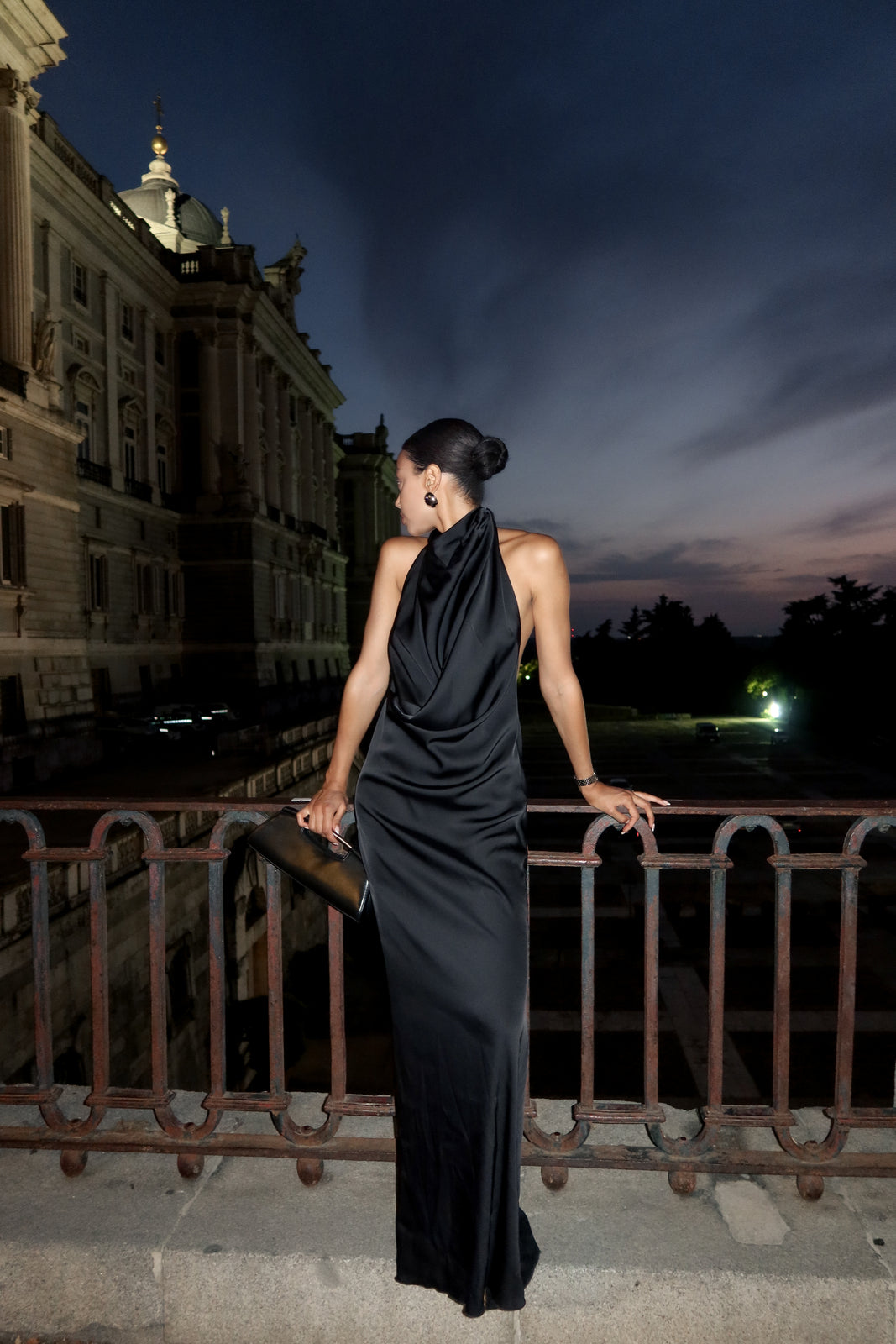 VESTIDO COMPRIDO PRETO