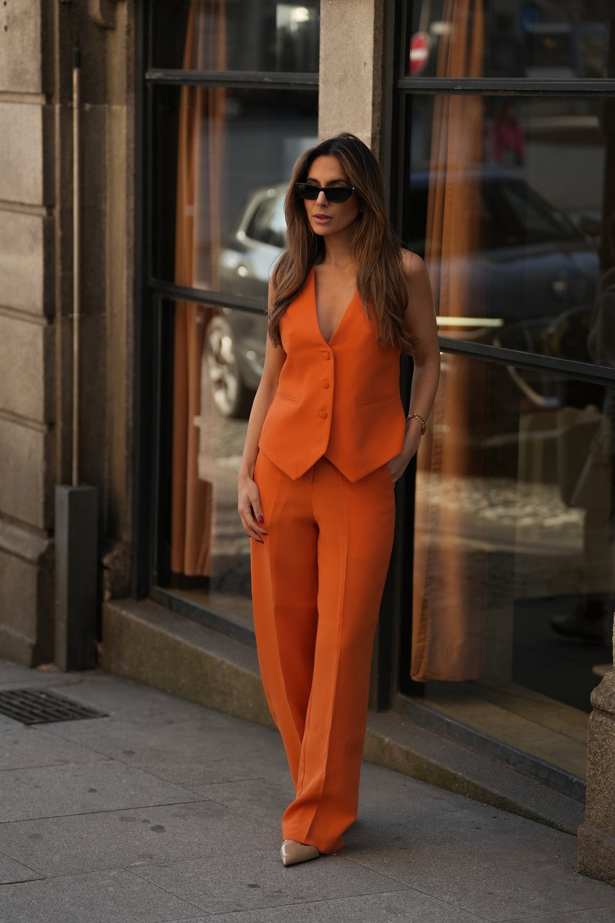 PANTALONES NARANJA