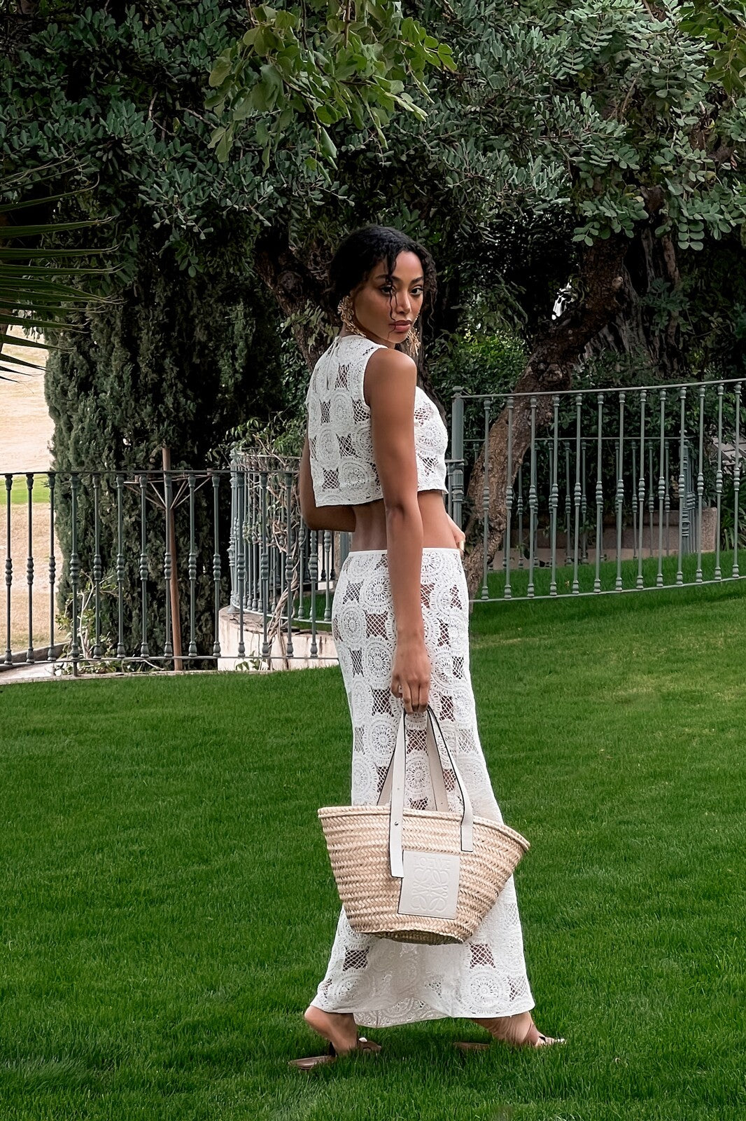 TOP FLOR TRICOT BRANCO