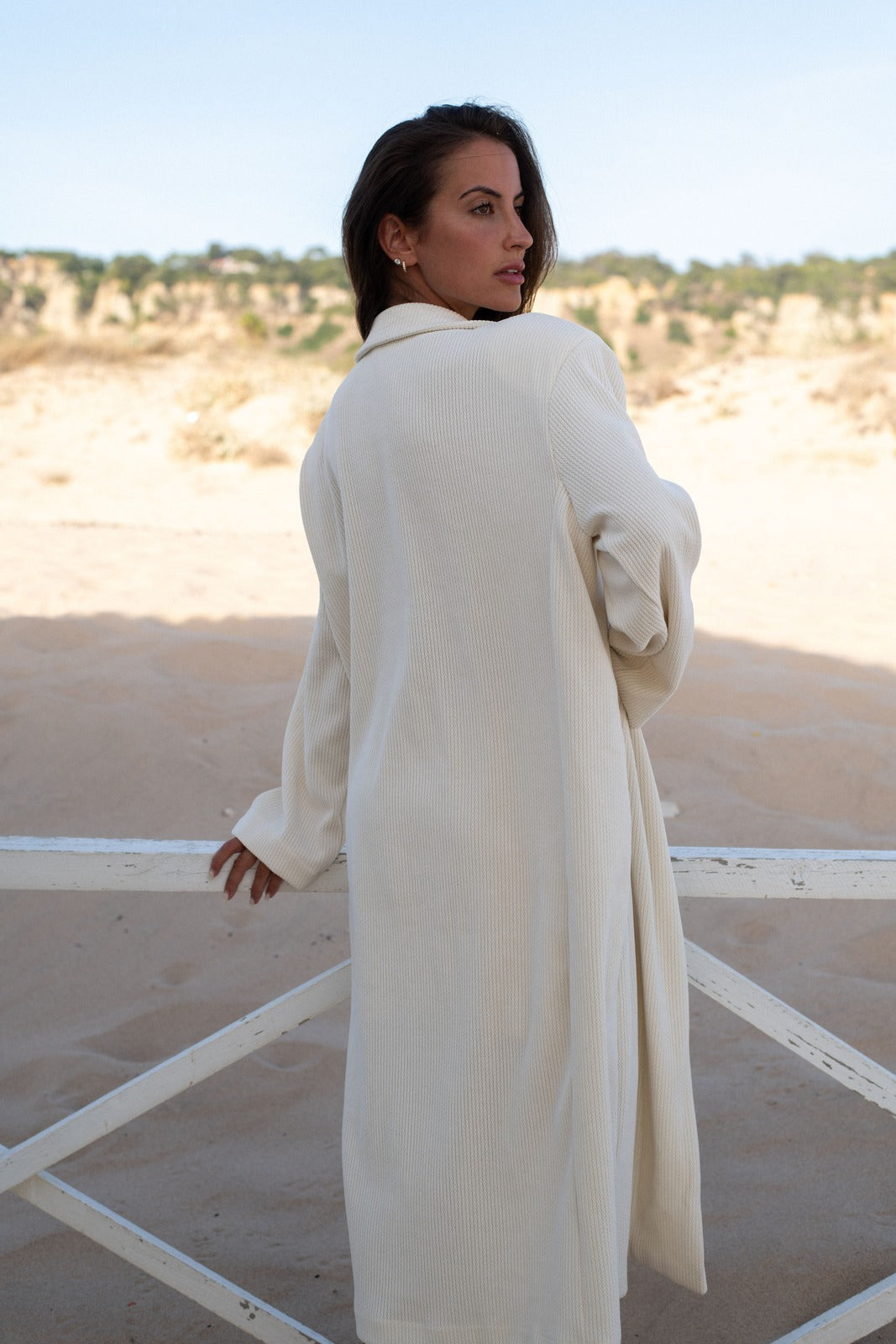 CASACO CREME OVERSIZED
