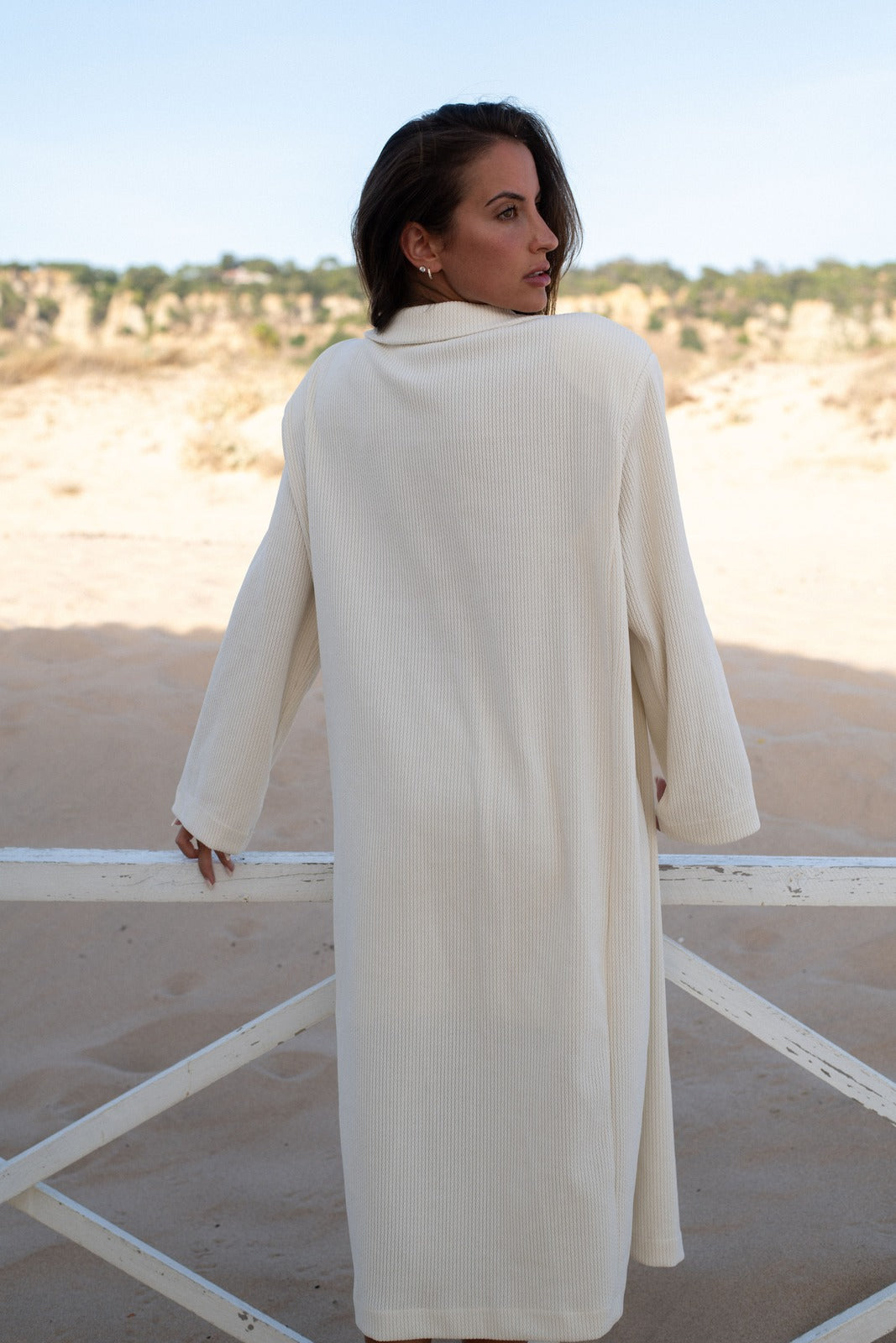 CASACO CREME OVERSIZED