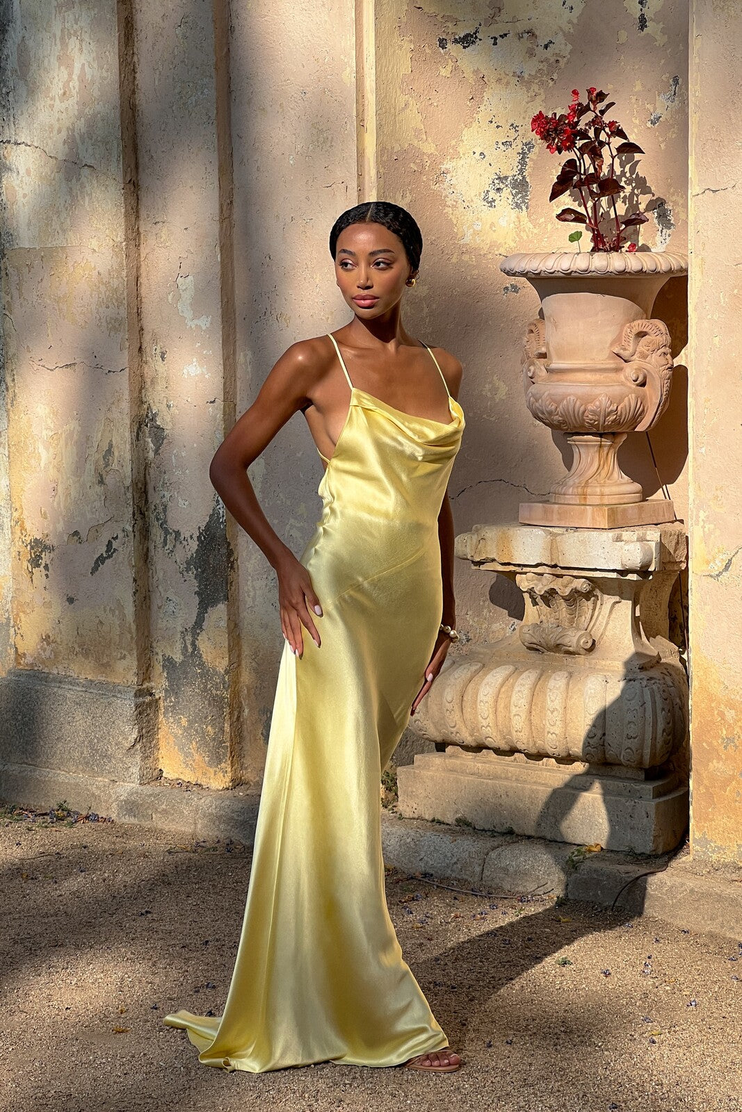chinese dress ladies GPPZM Bow Straps Yellow Chiffon Evening Dresses Long Deep V-Neck Backless Floor chinese dress ladies GPPZM Bow Straps Yellow Chiffon Evening Dresses Long Deep V-Neck Backless Floor