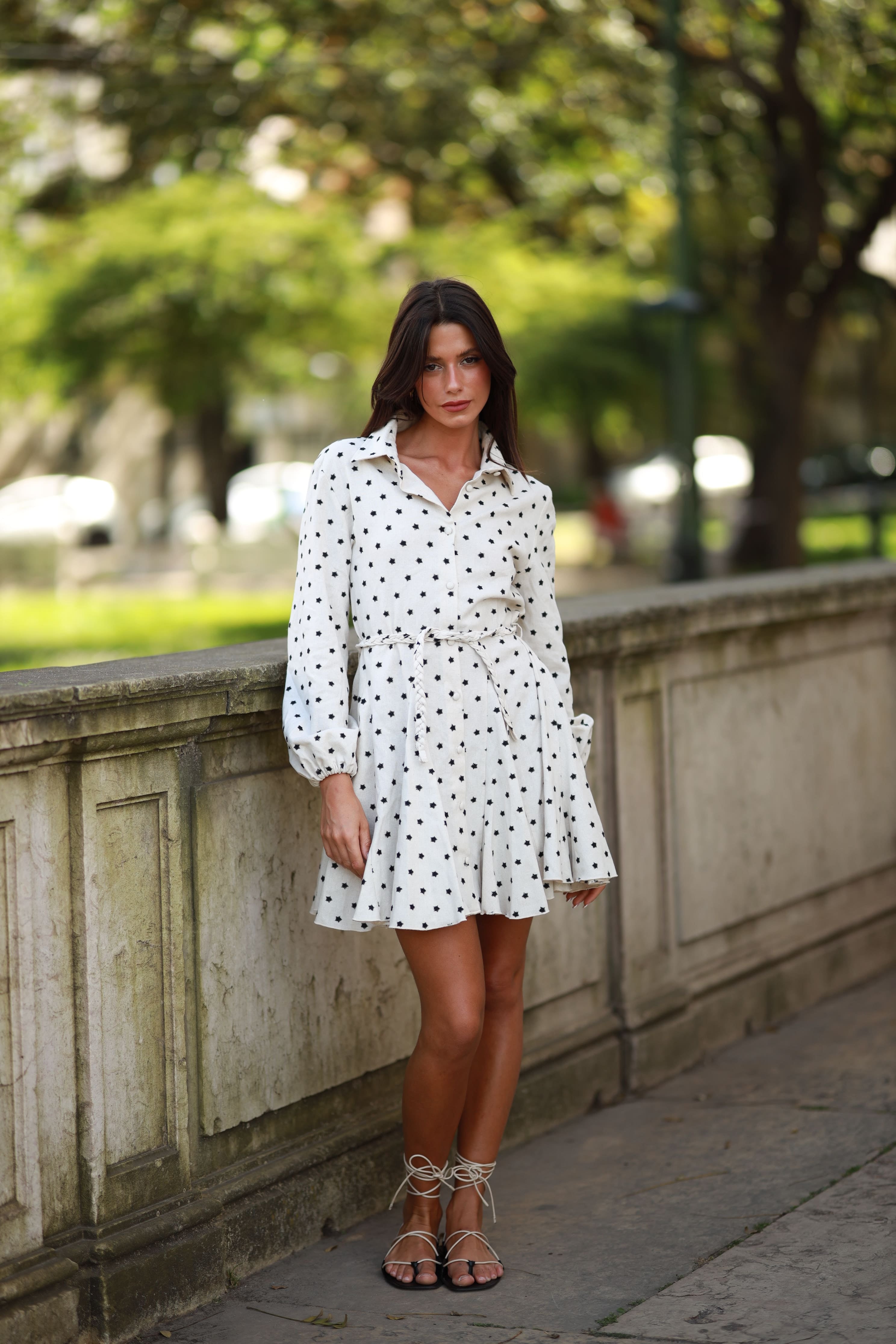 Abito corto bianco on sale