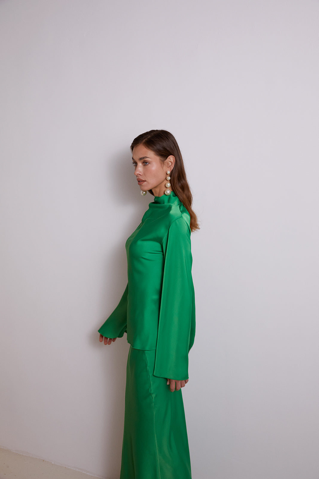 Camicetta verde clearance