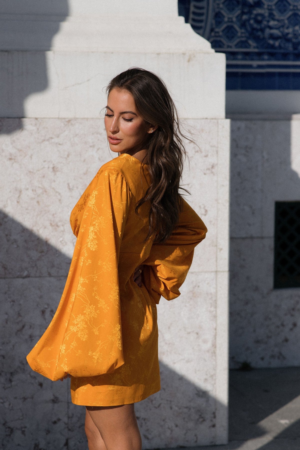 ROBE COURTE ORANGE