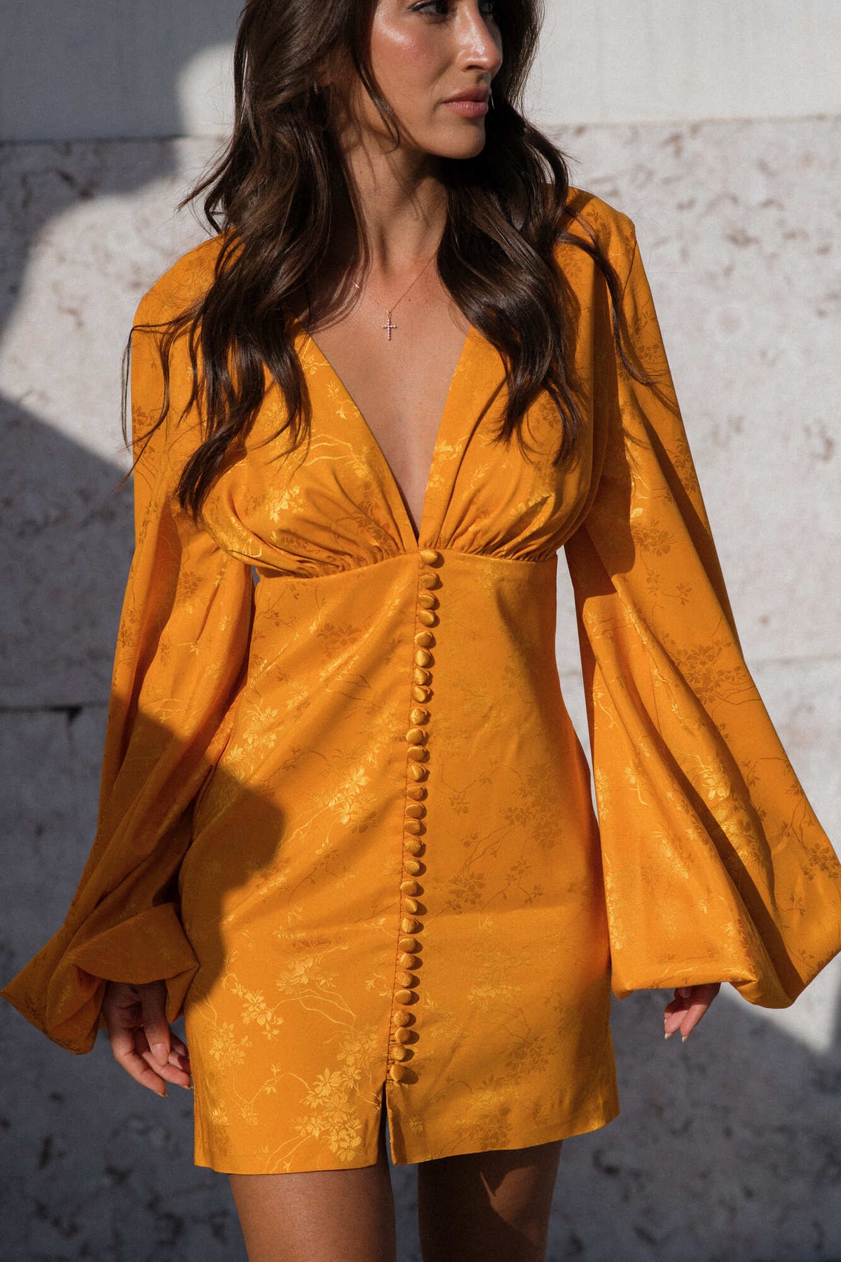 ROBE COURTE ORANGE
