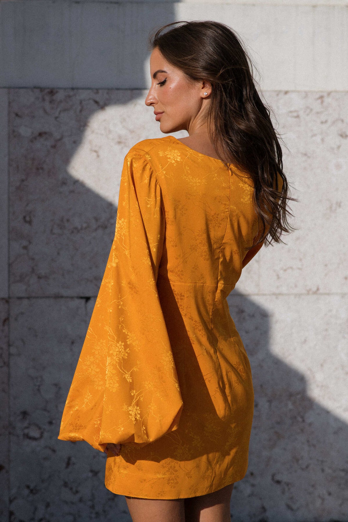 ROBE COURTE ORANGE