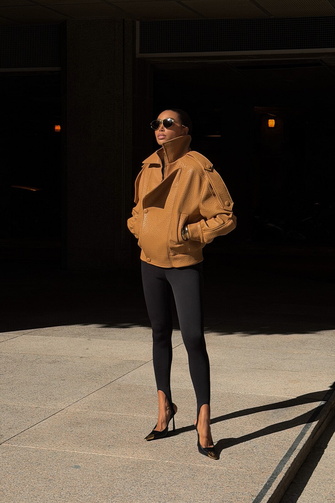 LEGGINGS NEGRAS CON ELÁSTICO INTERIOR