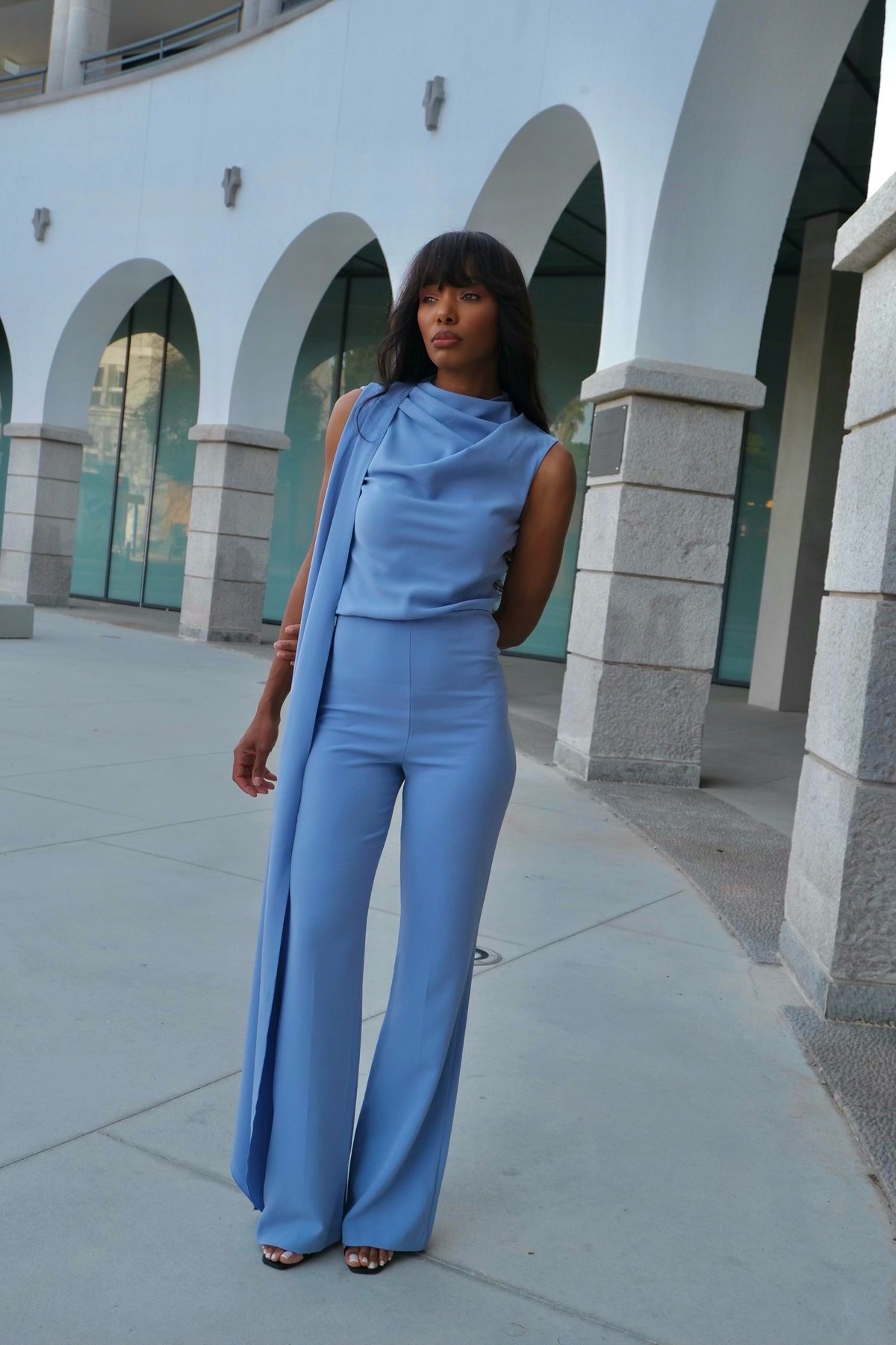 HORTENCE BLUE JUMPSUIT