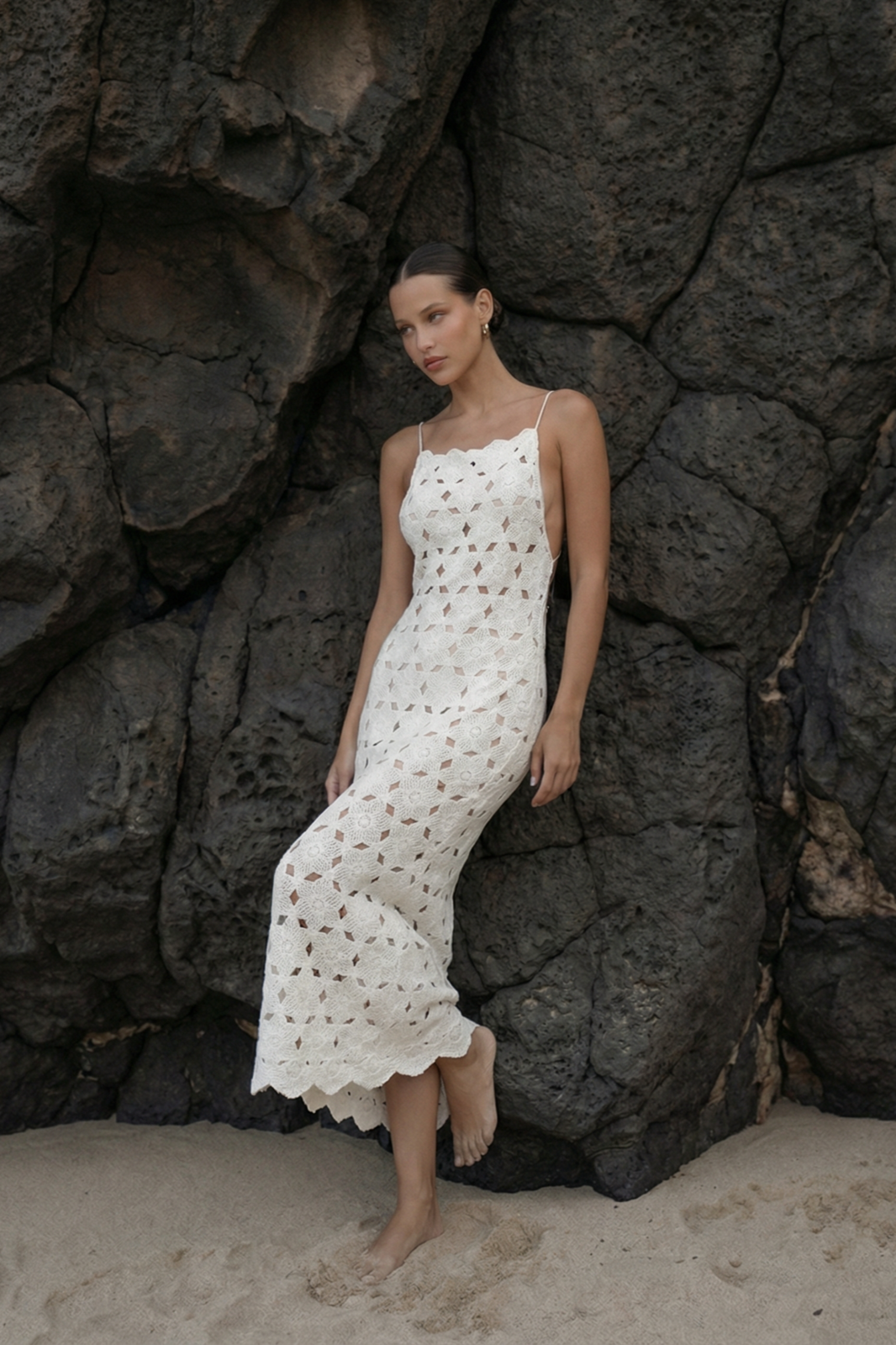 flower embroidered white dress Diana Ivory Floral The Diana was not designed in a day Shannon Floral Embroidered Mini Dress