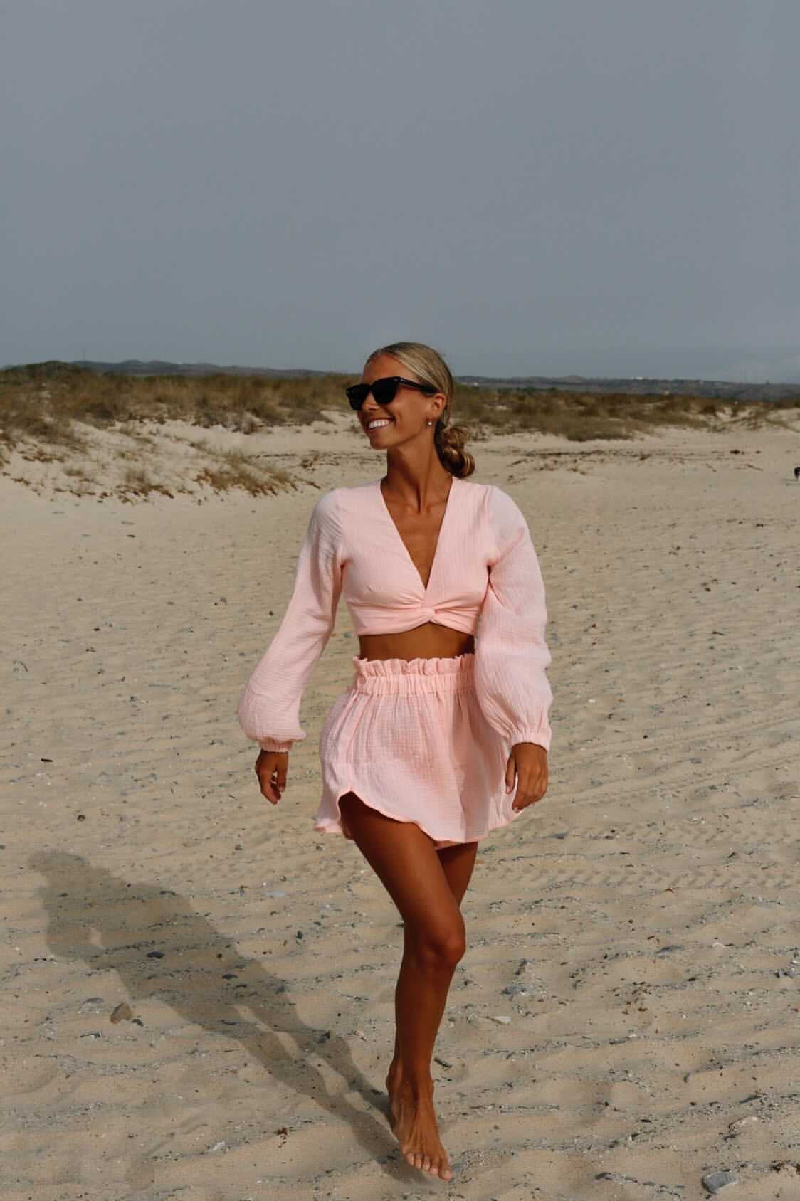 CROP TOP ROSA