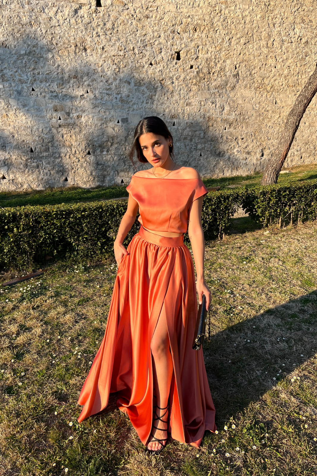 Robe discount jupe longue