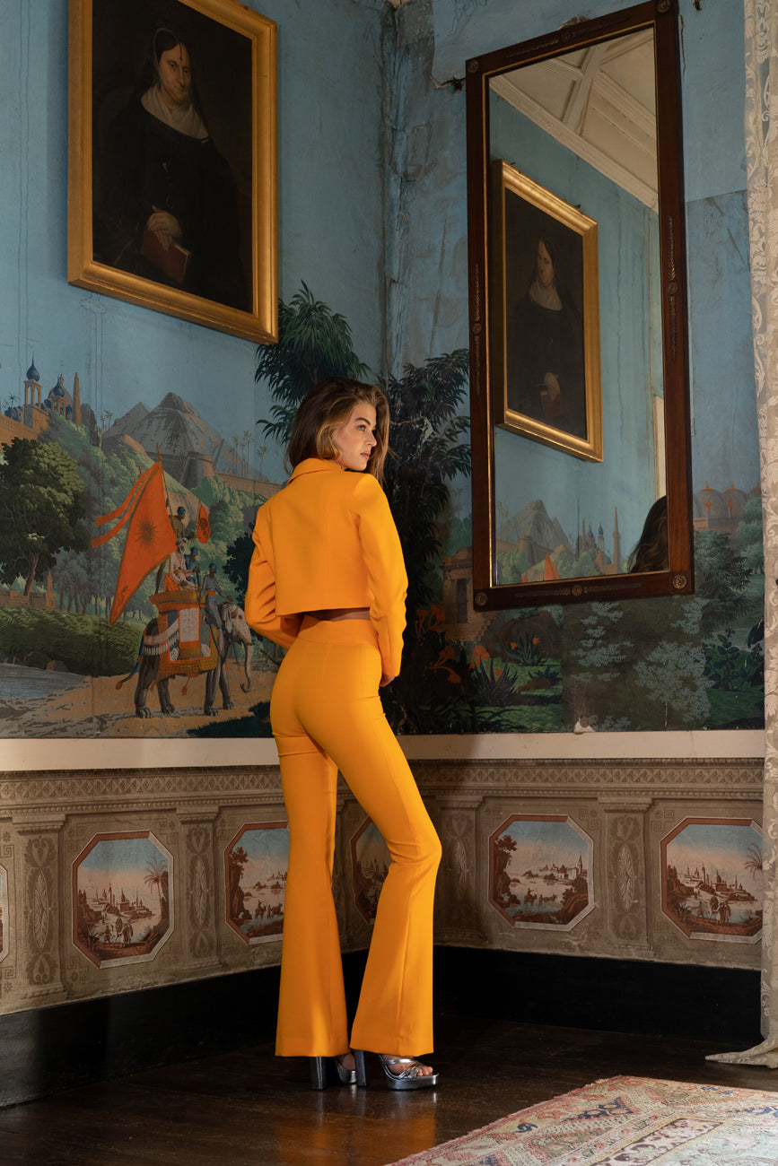 Veste 2025 courte orange