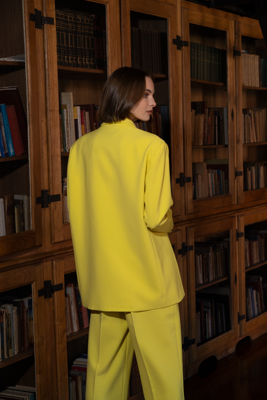 AMERICANA OVERSIZE AMARILLO LIMA