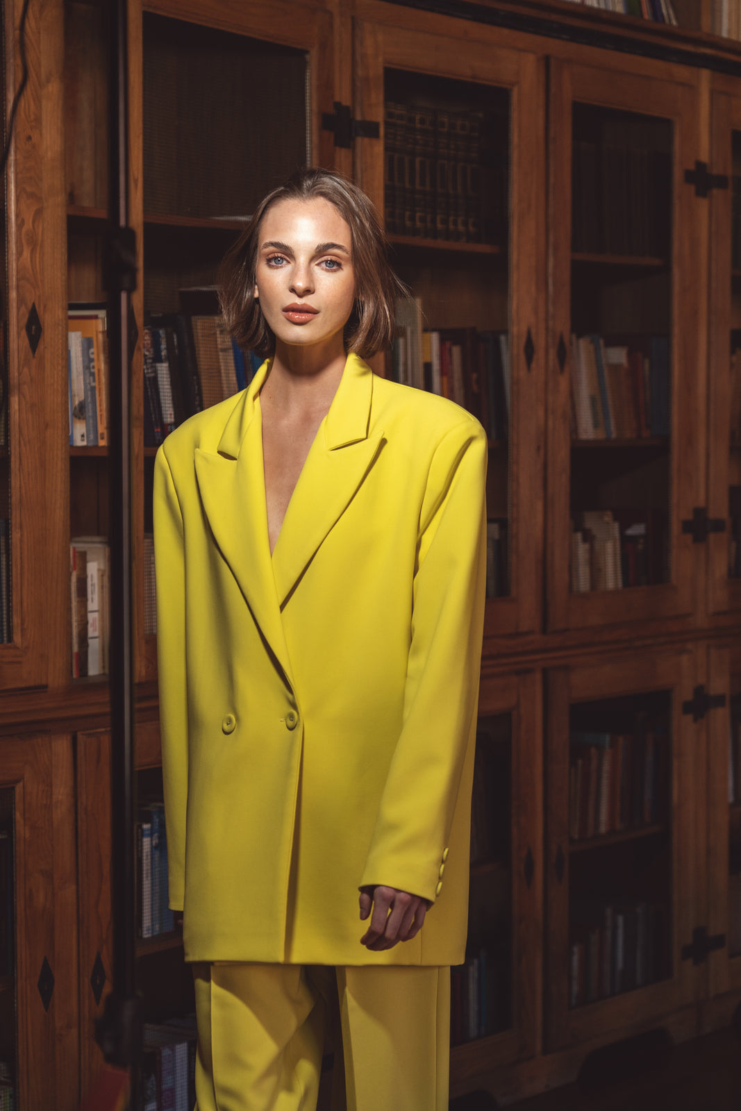 AMERICANA OVERSIZE AMARILLO LIMA