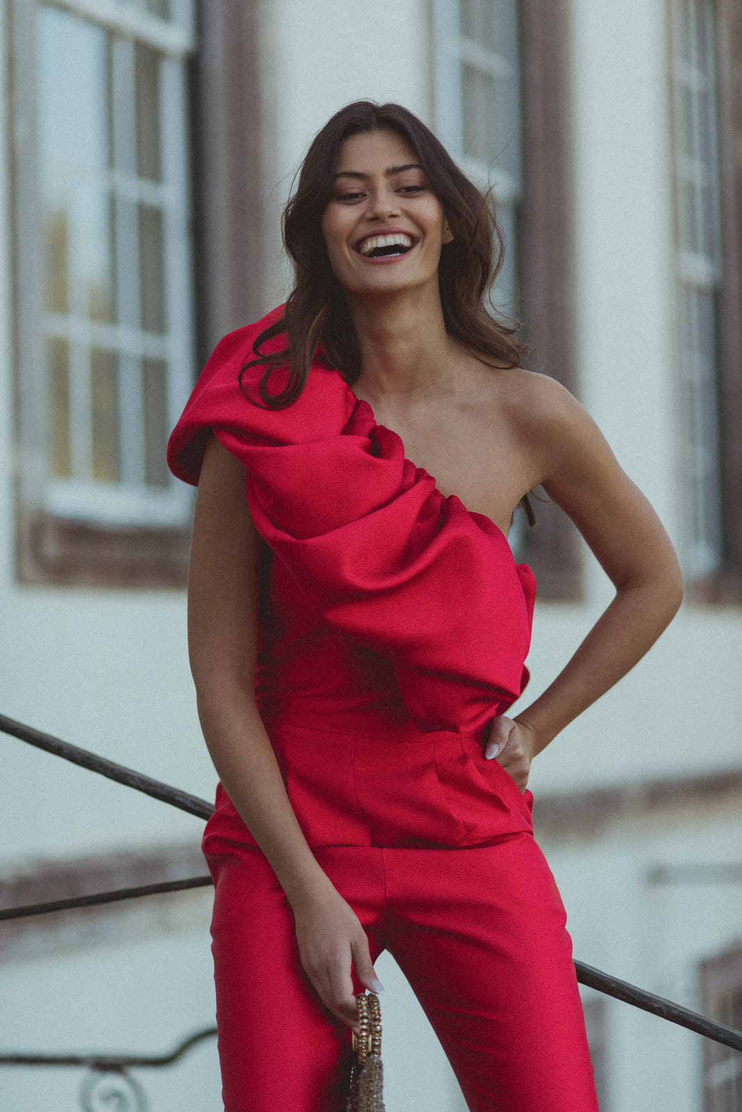 Express jumpsuit red outlet