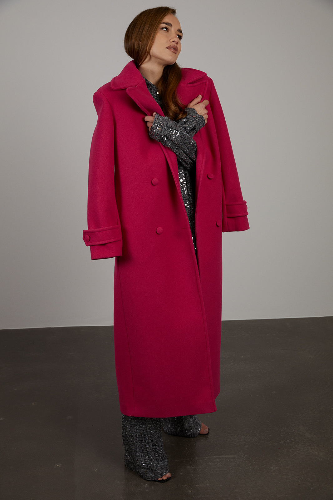 FUCSHIA COAT