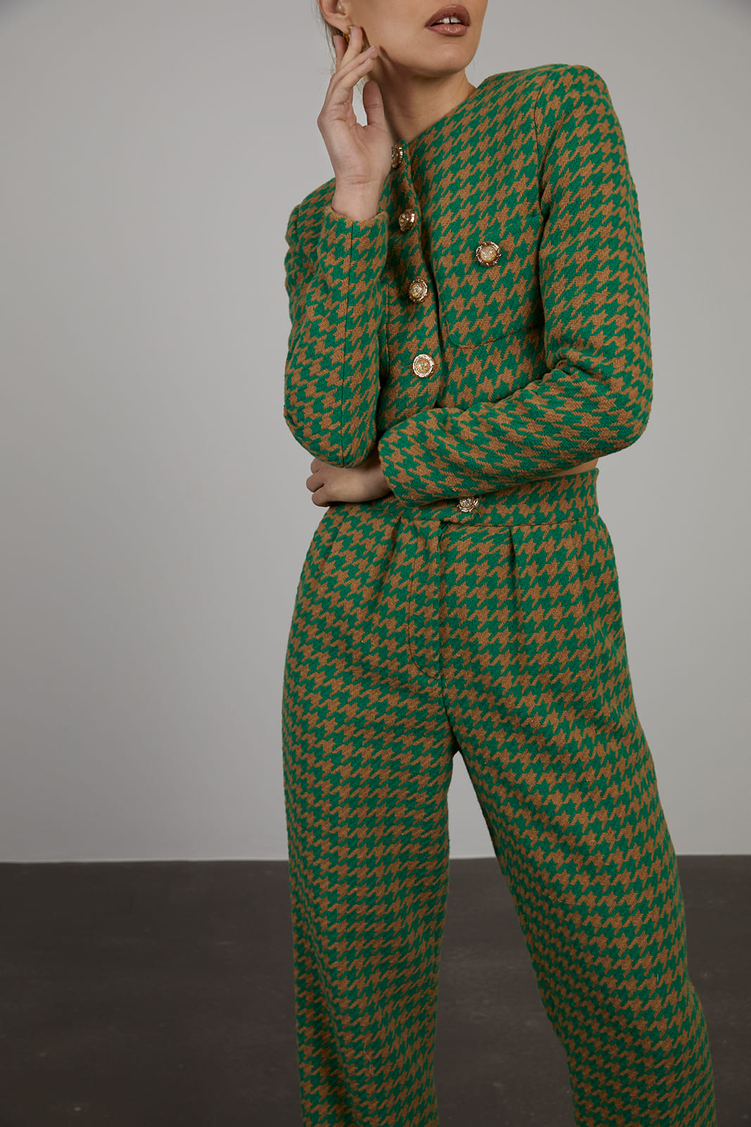 MANTEAU VERT
